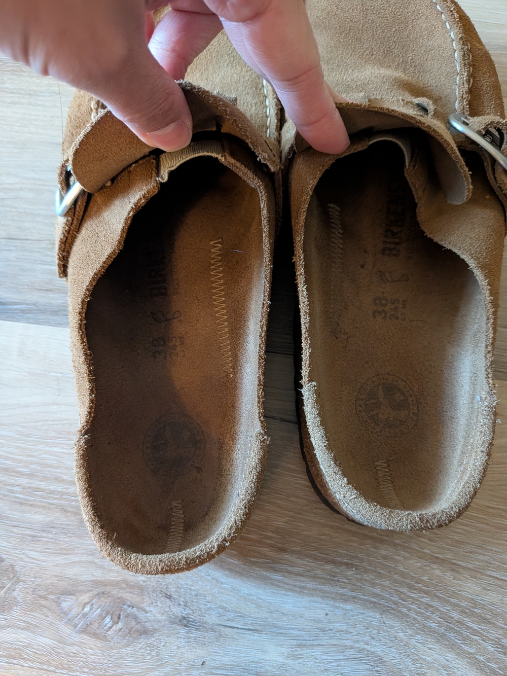 Birkenstock Buckley Clogs In Tea - Picture 4 of 8